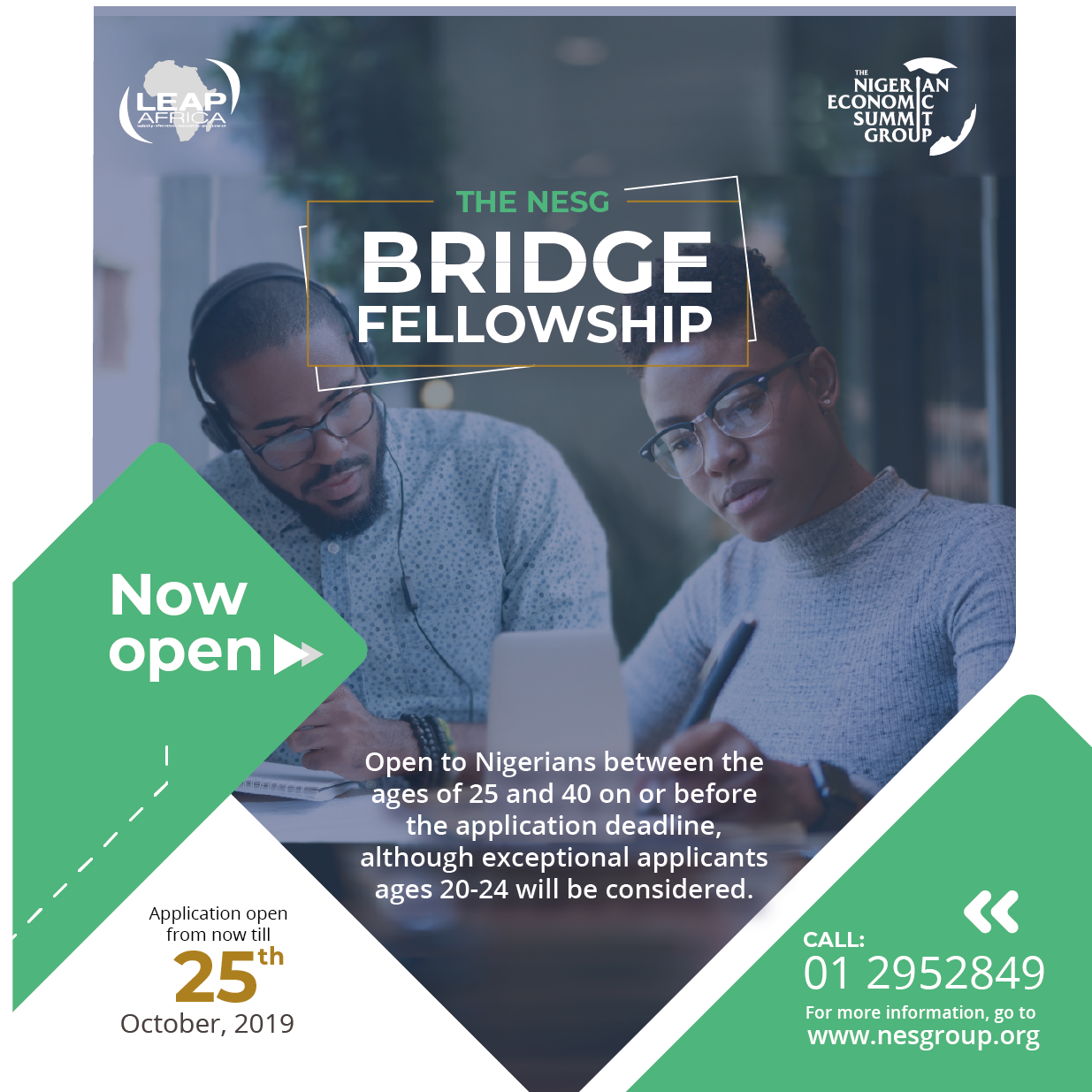 Call for Application: NESG Bridge Fellowship